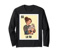 Funny Mexican Design for Aunt Cat Lady Version - La Tia Manche Longue