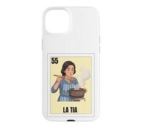 Funny Mexican Design for Aunt - La Tia Cocinera Coque pour iPhone 15 Plus