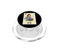 Funny Mexican Design for Aunt - La Tia Cocinera PopSockets PopGrip pour MagSafe