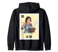 Funny Mexican Design for Aunt - La Tia Cocinera Sweat à Capuche