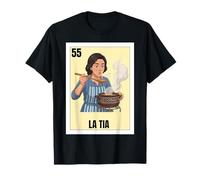 Funny Mexican Design for Aunt - La Tia Cocinera T-Shirt