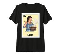 Funny Mexican Design for Aunt - La Tia Cocinera T-Shirt Haut de Gamme