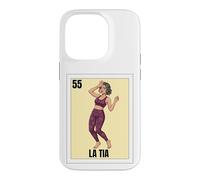 Funny Mexican Design for Aunt - La Tia Dramatica Coque pour iPhone 14 Pro