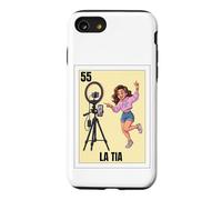 Funny Mexican Design for Aunt - La Tia Influencer Coque pour iPhone SE (2020) / 7/8