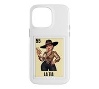 Funny Mexican Design for Aunt - La Tia Jefa Coque pour iPhone 14 Pro Max