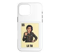 Funny Mexican Design for Aunt - La Tia Rockera Coque pour iPhone 16 Pro Max