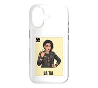 Funny Mexican Design for Aunt - La Tia Rockera Coque pour iPhone 17