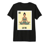 Funny Mexican Design for Aunt - La Tia Yoga T-Shirt Haut de Gamme