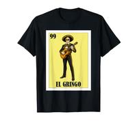 Funny Mexican Design for Blonde Guys - El Gringo Mariachi T-Shirt