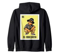 Funny Mexican Design for Chicanos - El Chicanito Sweat à Capuche