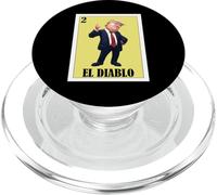 Funny Mexican Design for Latinos - El Diablo PopSockets PopGrip pour MagSafe