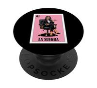 Funny Mexican Design for Mother in Law - La Suegra PopSockets PopGrip Adhésif