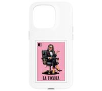 Funny Mexican Design - La Toxica Middle Age Women Coque pour iPhone 15 Pro