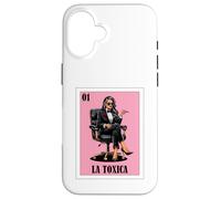 Funny Mexican Design - La Toxica Middle Age Women Coque pour iPhone 16