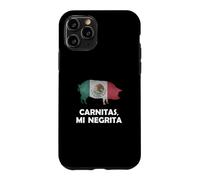 Funny Mexican Food Carnitas Mi Negrita Taco Lover Coque pour iPhone 11 Pro