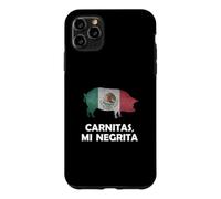 Funny Mexican Food Carnitas Mi Negrita Taco Lover Coque pour iPhone 11 Pro Max