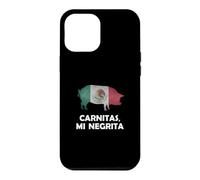 Funny Mexican Food Carnitas Mi Negrita Taco Lover Coque pour iPhone 12 Pro Max