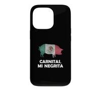 Funny Mexican Food Carnitas Mi Negrita Taco Lover Coque pour iPhone 13 Pro