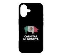Funny Mexican Food Carnitas Mi Negrita Taco Lover Coque pour iPhone 17
