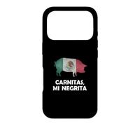 Funny Mexican Food Carnitas Mi Negrita Taco Lover Coque pour iPhone 17 Pro
