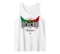 Funny Mexican Food Lover Spanish Team Slang Words Dichos Débardeur