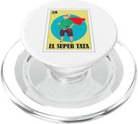 Funny Mexican Grandpa Design - El Super Tata PopSockets PopGrip pour MagSafe