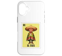 Funny Mexican Grandpa Design - El Tata Coque pour iPhone 16 Plus