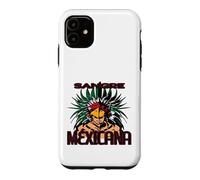 Funny Mexican Roots Spanish Saying Cinco De Mayo Patriotic Coque pour iPhone 11