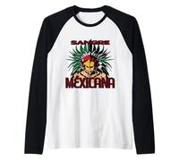 Funny Mexican Roots Spanish Saying Cinco De Mayo Patriotic Manche Raglan