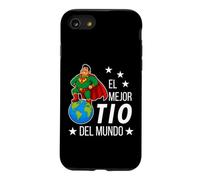 Funny Mexican Uncle Design - El Mejor TIO Del Mundo Coque pour iPhone SE (2020) / 7/8