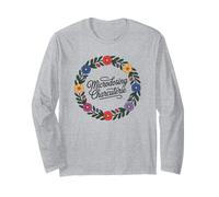 Funny Microdosing Charcuterie Cheese and Meat Lovers Gear Manche Longue