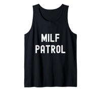 Funny Milf Patrol Hot Moms Adultes Hommes Humour Milfs Offensif Débardeur