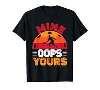 Funny Mine Oops Yours Pickleball Duo pour Joueurs de Padel T-Shirt