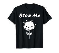 Funny minimalist dandelions flowers simple blow me dandelion T-Shirt