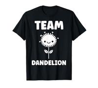 Funny minimalist dandelions flowers simple team dandelion T-Shirt