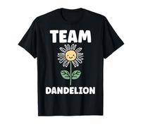 Funny minimalist dandelions flowers simple team dandelion T-Shirt