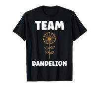 Funny minimalist dandelions flowers simple team dandelion T-Shirt