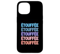 Funny Modern Repeated Étouffée Louisiana Etouffee Coque pour iPhone 15