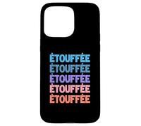 Funny Modern Repeated Étouffée Louisiana Etouffee Coque pour iPhone 15 Pro Max