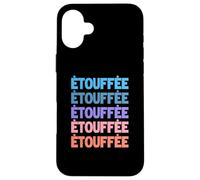 Funny Modern Repeated Étouffée Louisiana Etouffee Coque pour iPhone 16 Plus