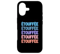 Funny Modern Repeated Étouffée Louisiana Etouffee Coque pour iPhone 17