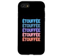 Funny Modern Repeated Étouffée Louisiana Etouffee Coque pour iPhone SE (2020) / 7/8