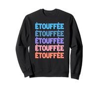 Funny Modern Repeated Étouffée Louisiana Etouffee Sweatshirt