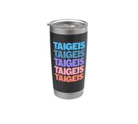 Funny Modern Repeated Taigeis Scotland Gobelet isotherme en acier inoxydable double paroi