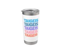 Funny Modern Repeated Taigeis Scotland Gobelet isotherme en acier inoxydable double paroi