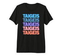 Funny Modern Repeated Taigeis Scotland T-Shirt Haut de Gamme