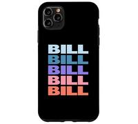 Funny Modern Repeated Text Design Bill Coque pour iPhone 11 Pro Max
