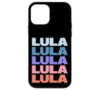 Funny Modern Repeated Text Design Lula Coque pour iPhone 12 Mini