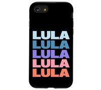 Funny Modern Repeated Text Design Lula Coque pour iPhone SE (2020) / 7/8