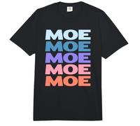 Funny Modern Repeated Text Design Moe Comfort Colors Adult Heavyweight T-Shirt